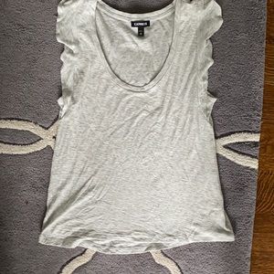 Express Grey Tank Top, Small